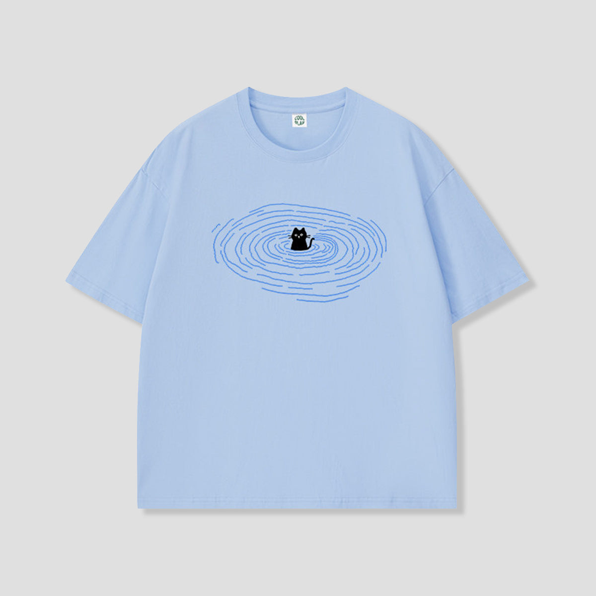 ど真ん中キャット グラフィックTシャツ
