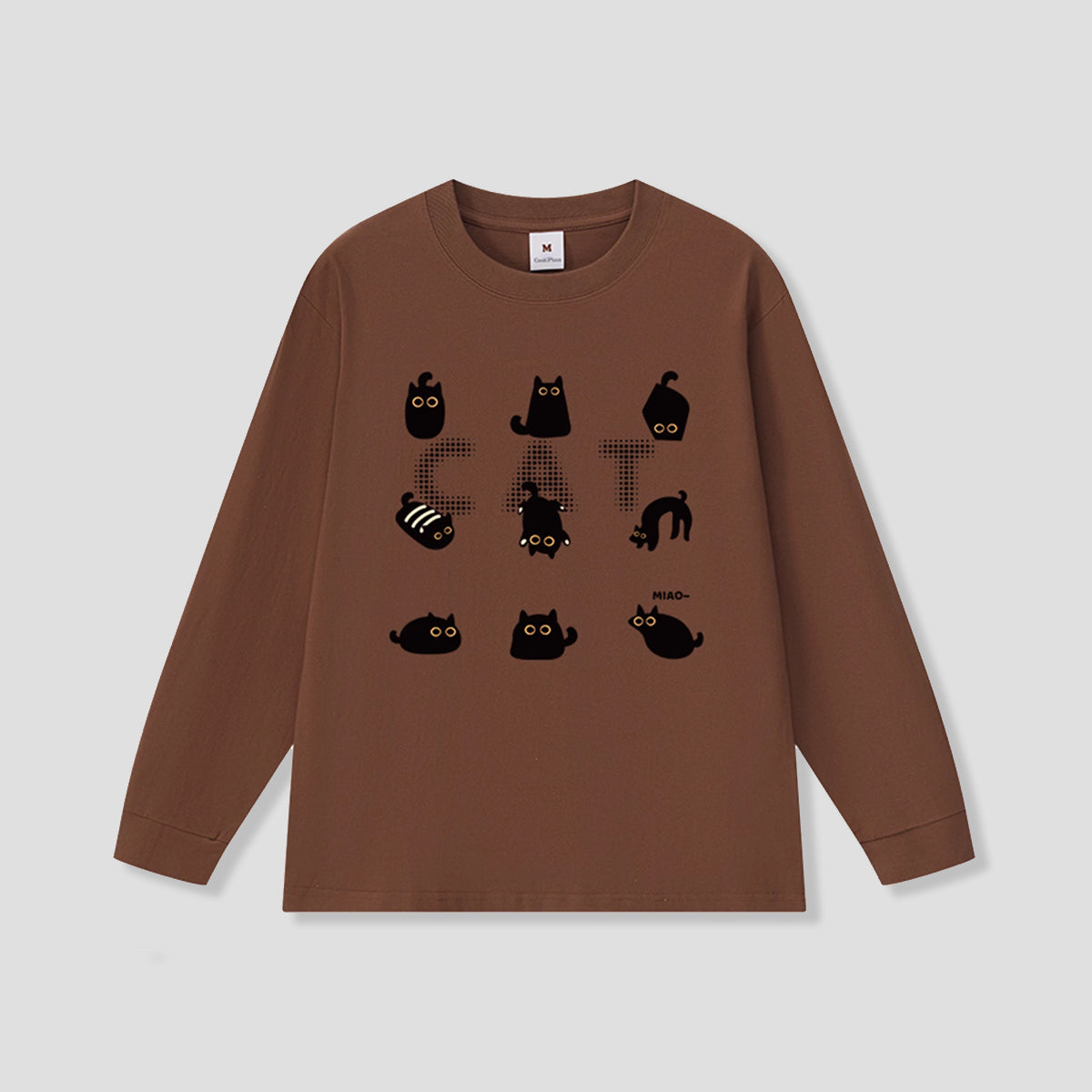 キャットモード ロングスリーブTシャツ – RakuInk