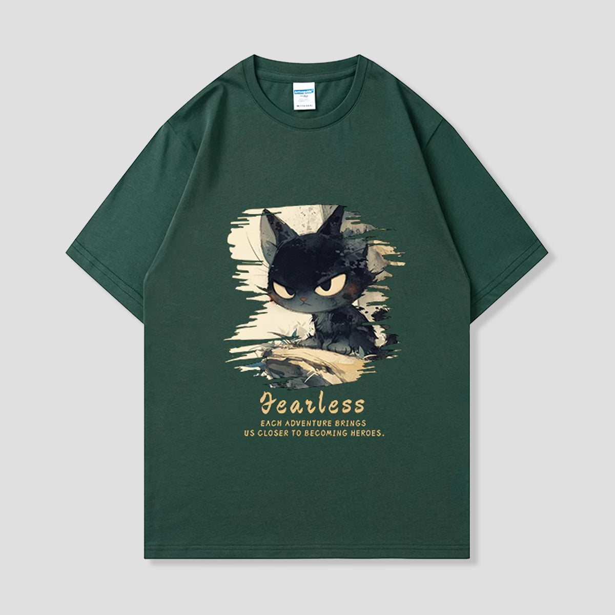フィアレス・キャットヒーローTシャツ