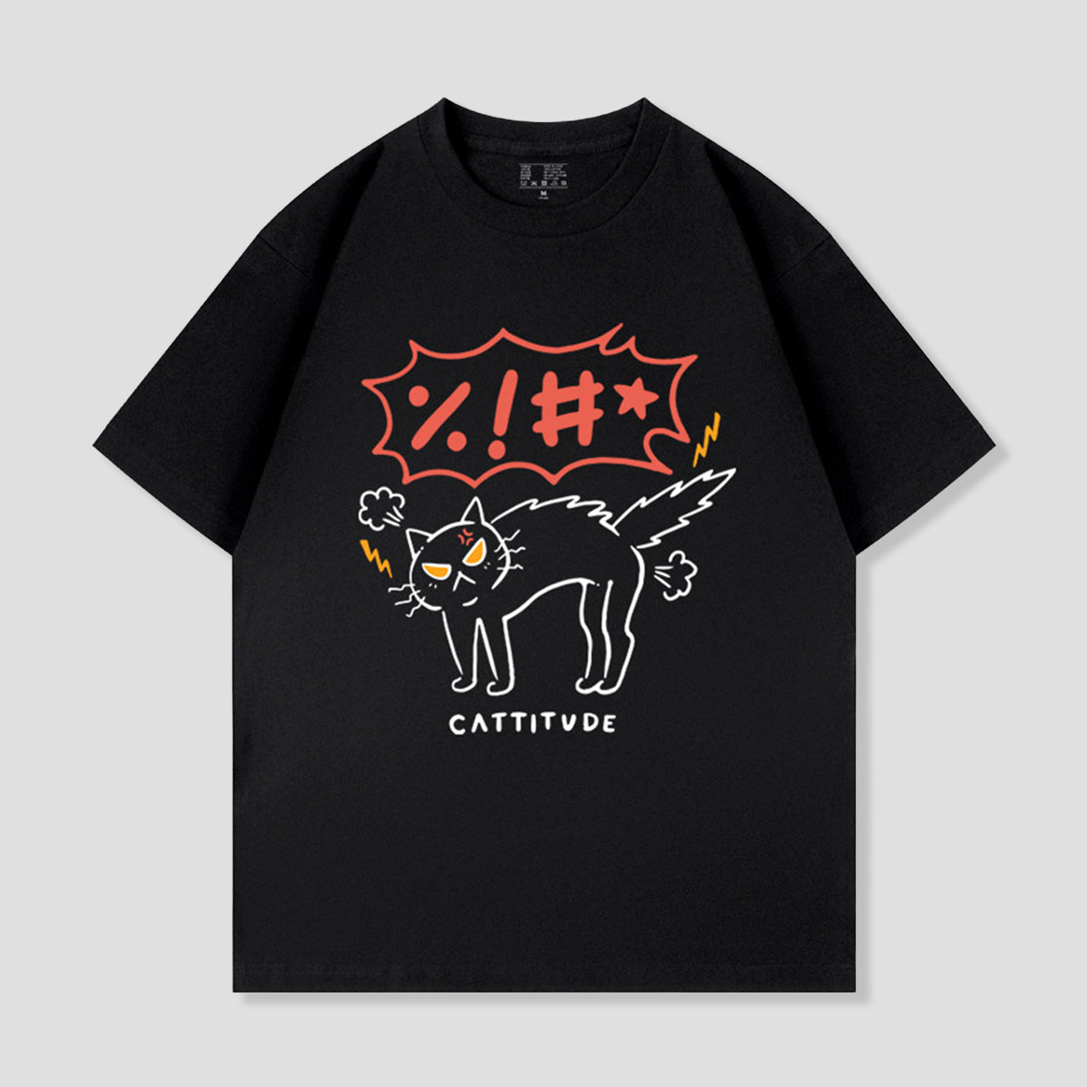ブチギレにゃんこTシャツ