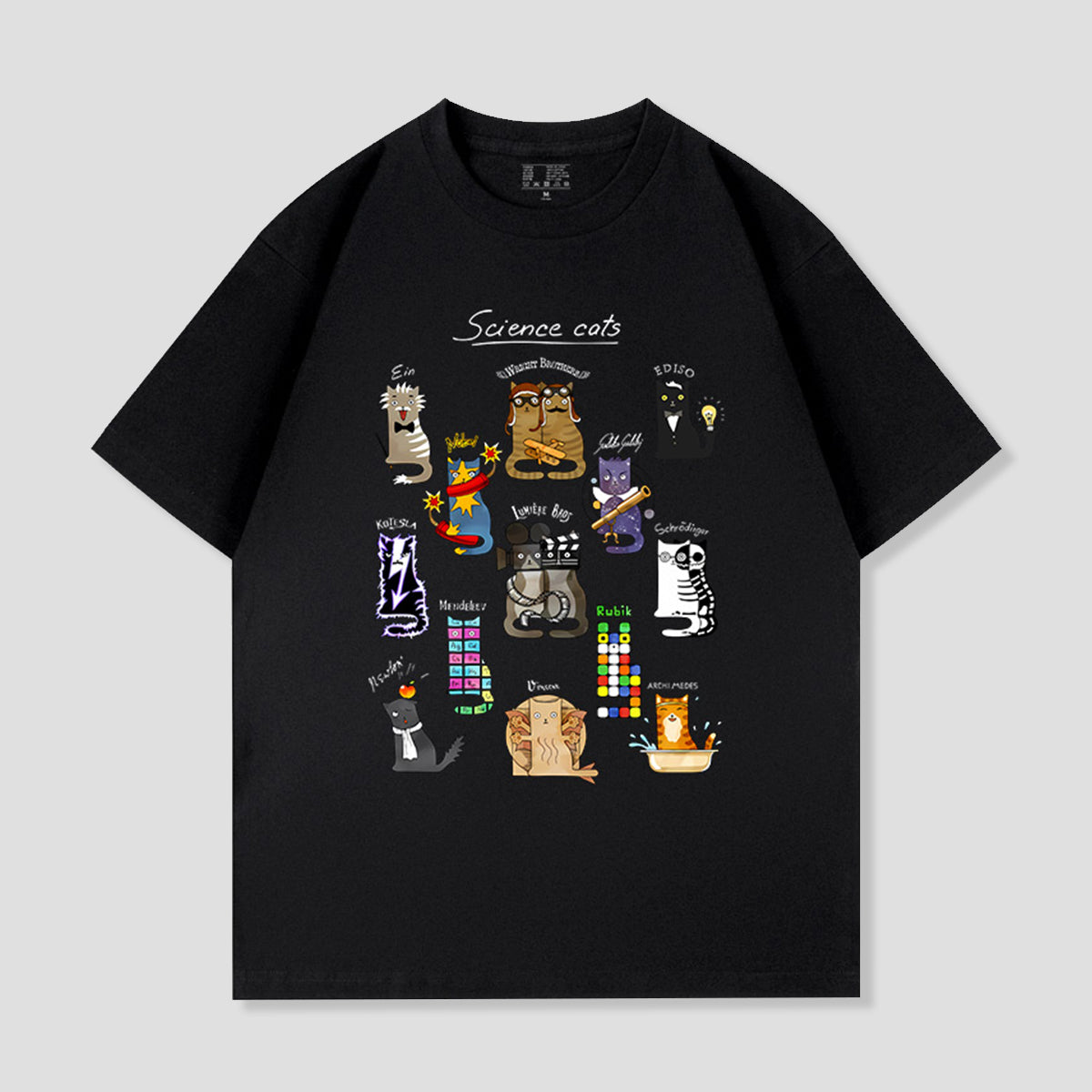 サイエンスキャットTシャツ