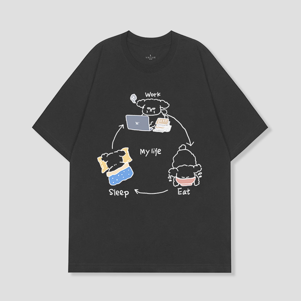 マイライフドッグTシャツ