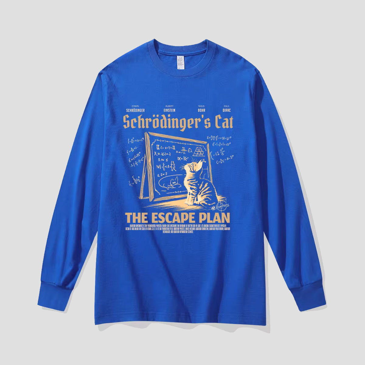 シュレディンガー・キャット ロングスリーブTシャツ