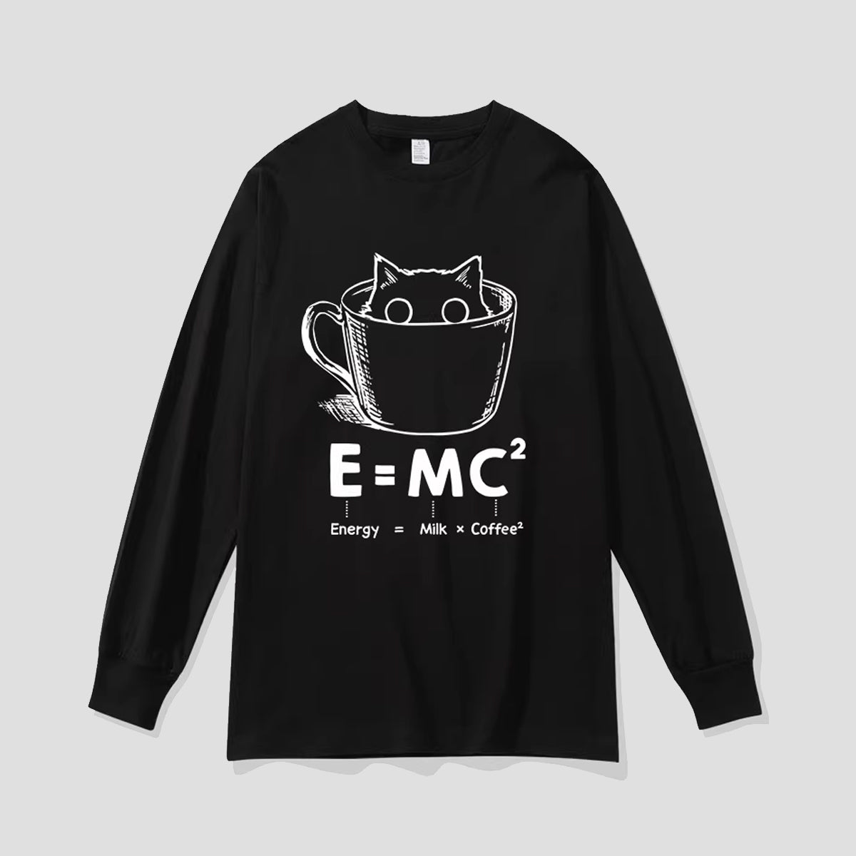 キャットコーヒー ロングスリーブTシャツ