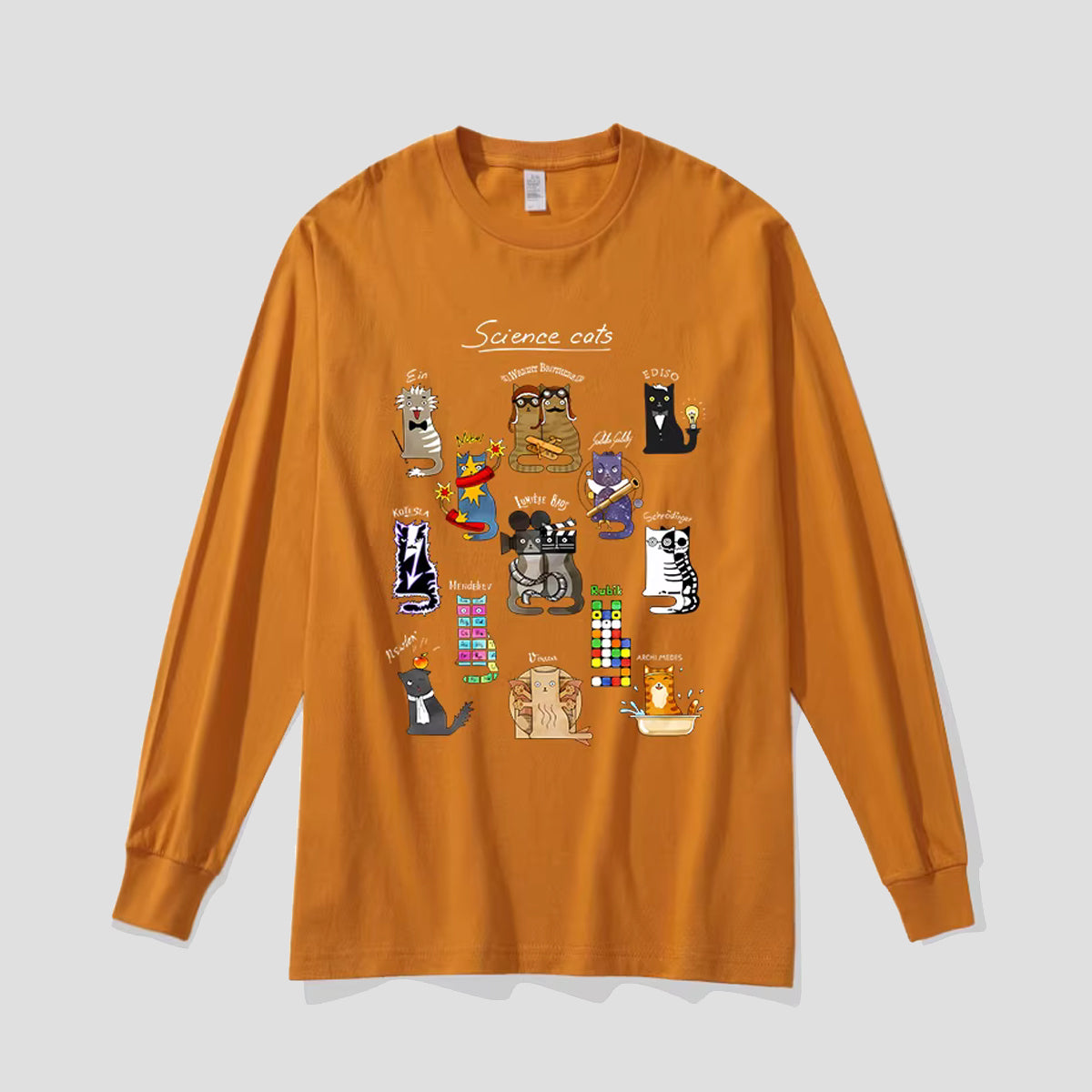 サイエンスキャット ロングスリーブTシャツ