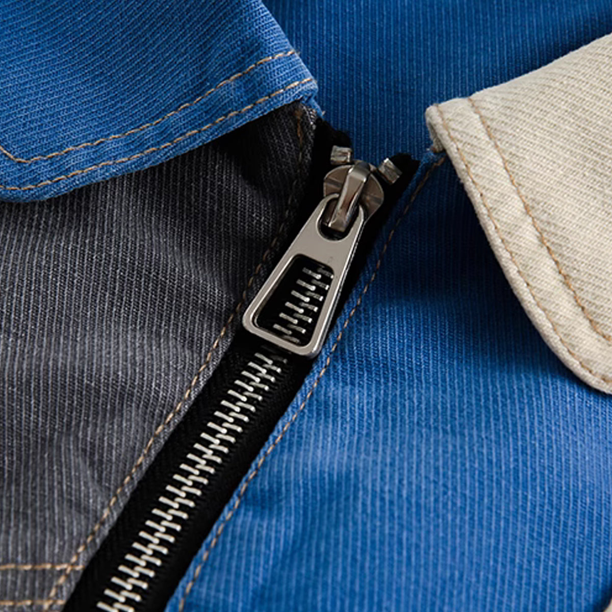 カラーブロック パッチワークジャケット – RakuInk