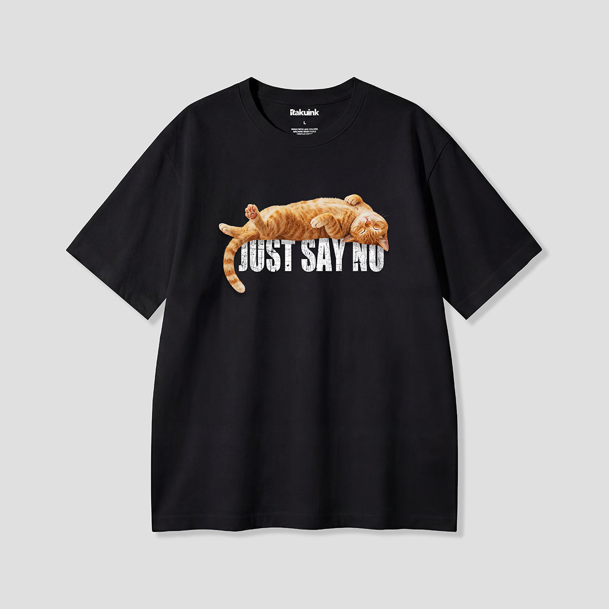 【予約】JUST SAY NO キャット グラフィックTシャツ