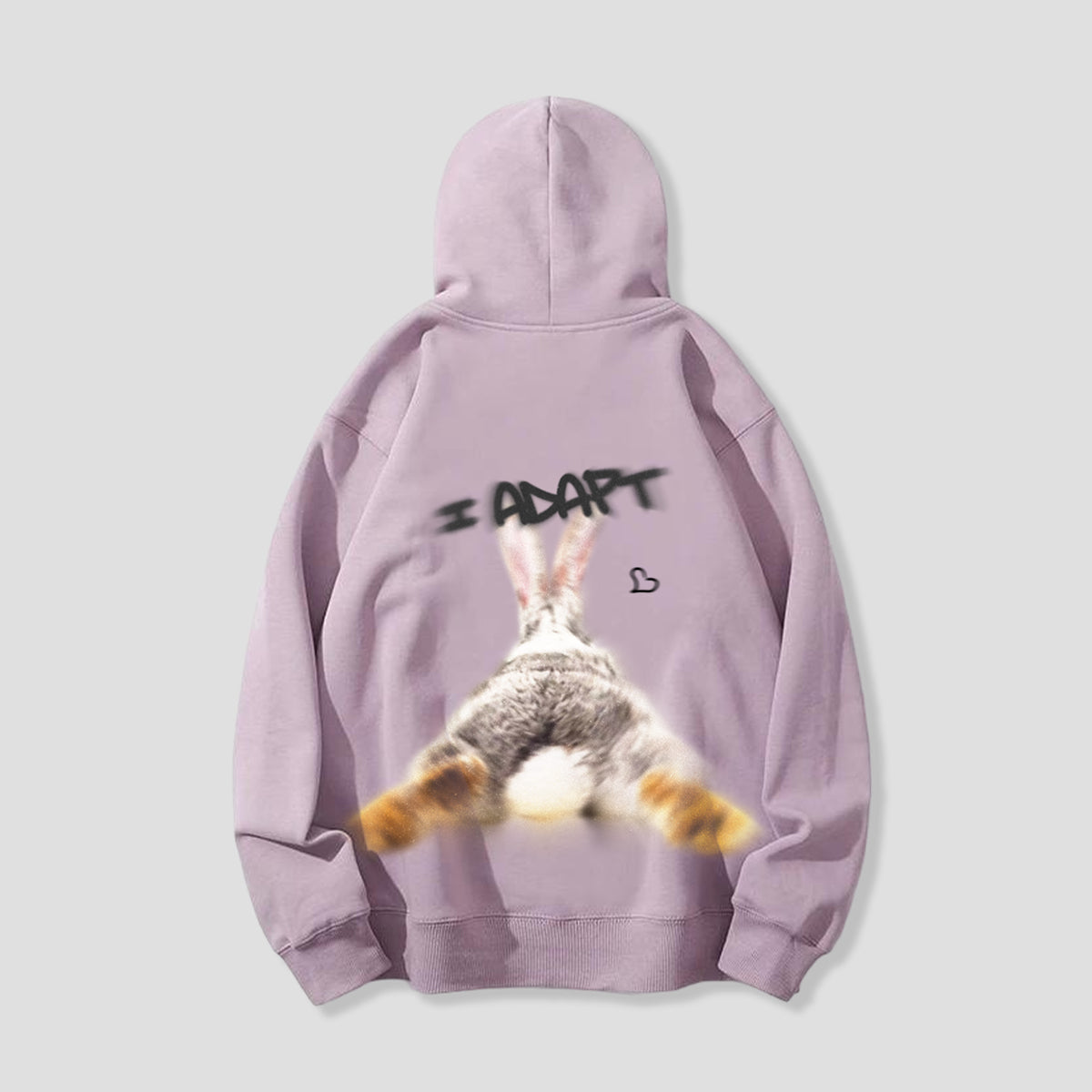 【予約】バックショットラビット バックプリントパーカー