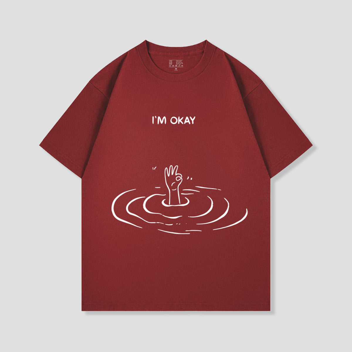 アイムオーケー グラフィックTシャツ