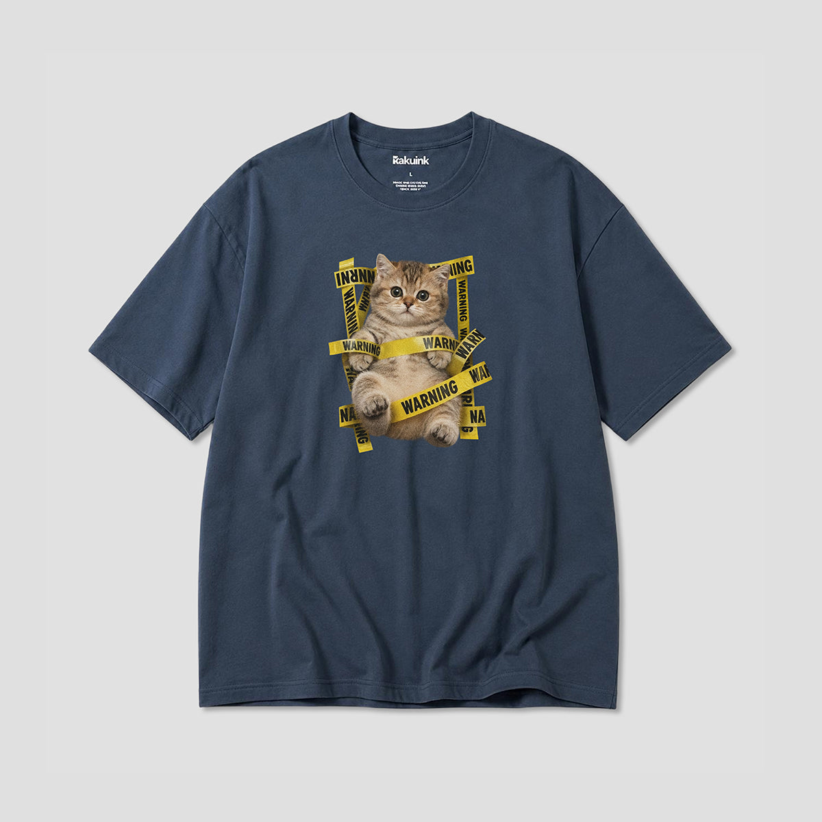 【予約】こねこ警報 グラフィックTシャツ