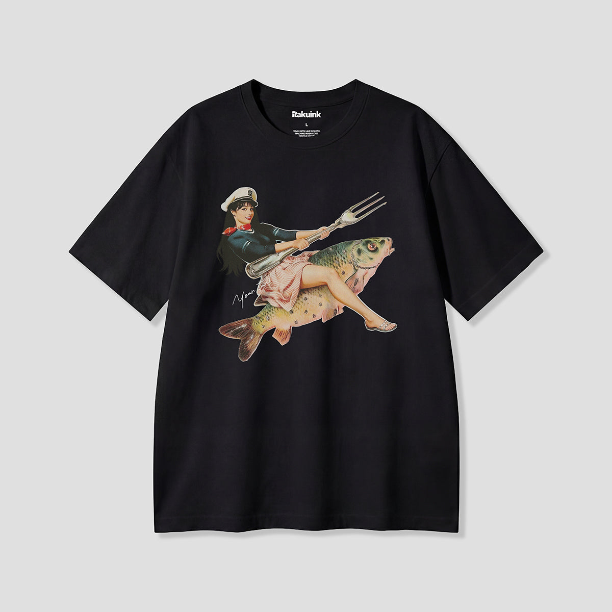 【予約】フィッシュライド・クッキングガール Tシャツ