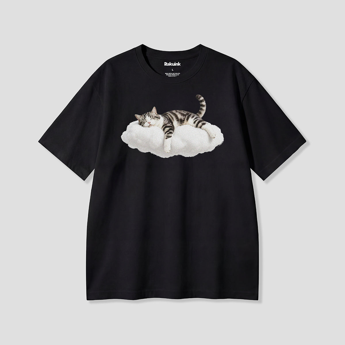 【予約】おひるね雲のりキャット グラフィックTシャツ
