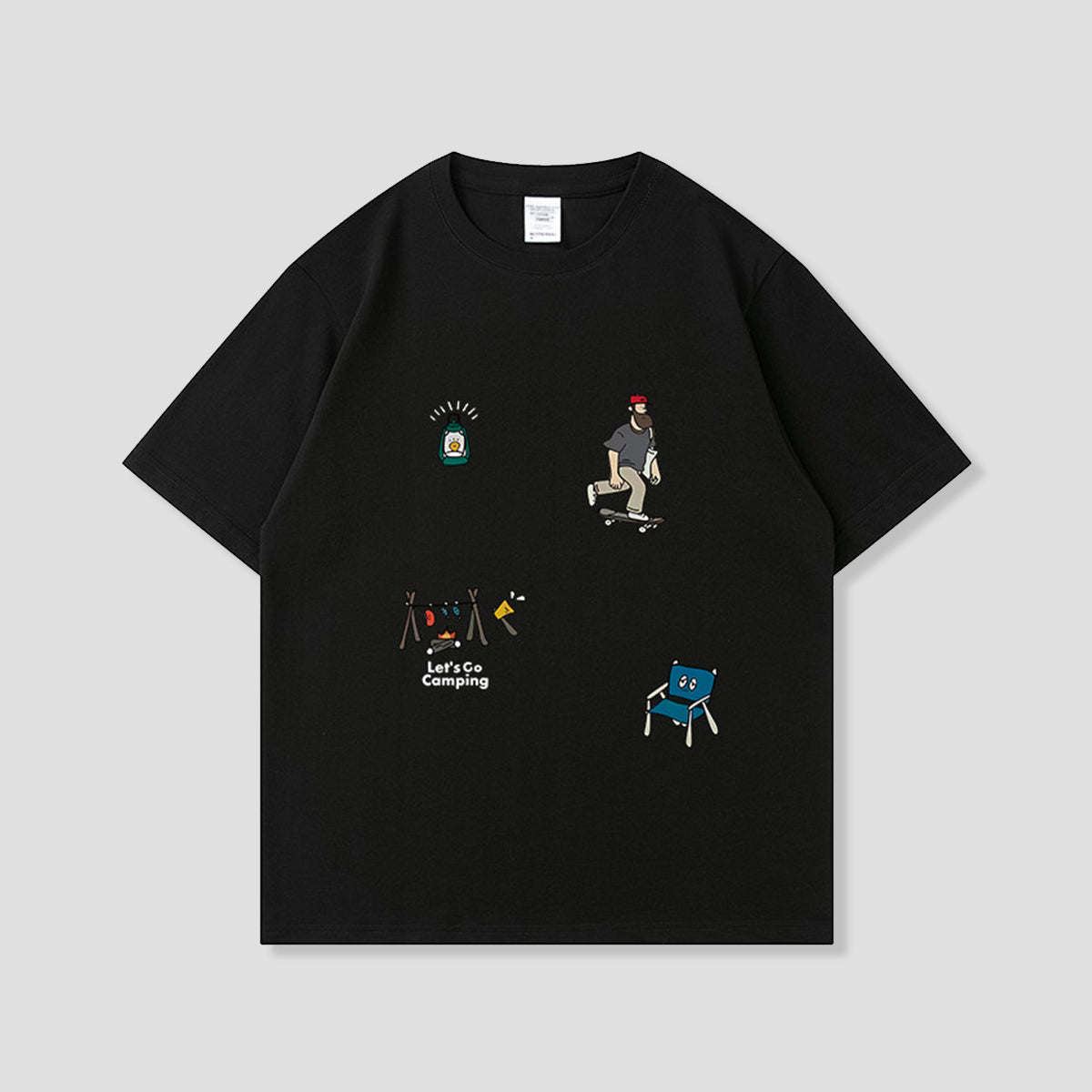 キャンプミックス グラフィックTシャツ