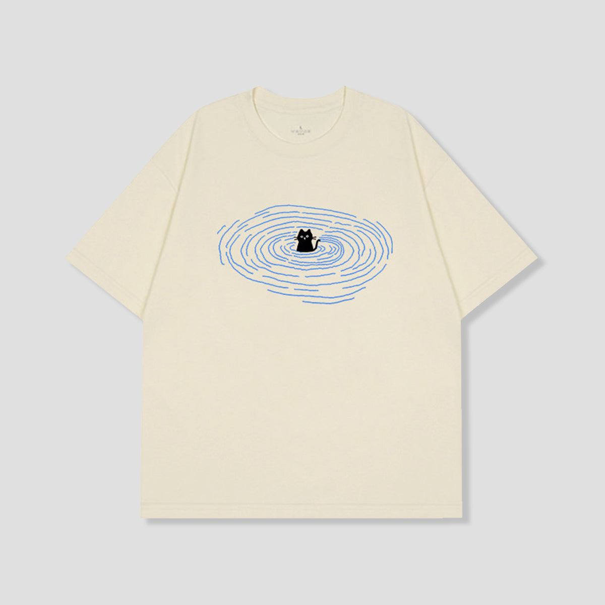 ど真ん中キャット グラフィックTシャツ