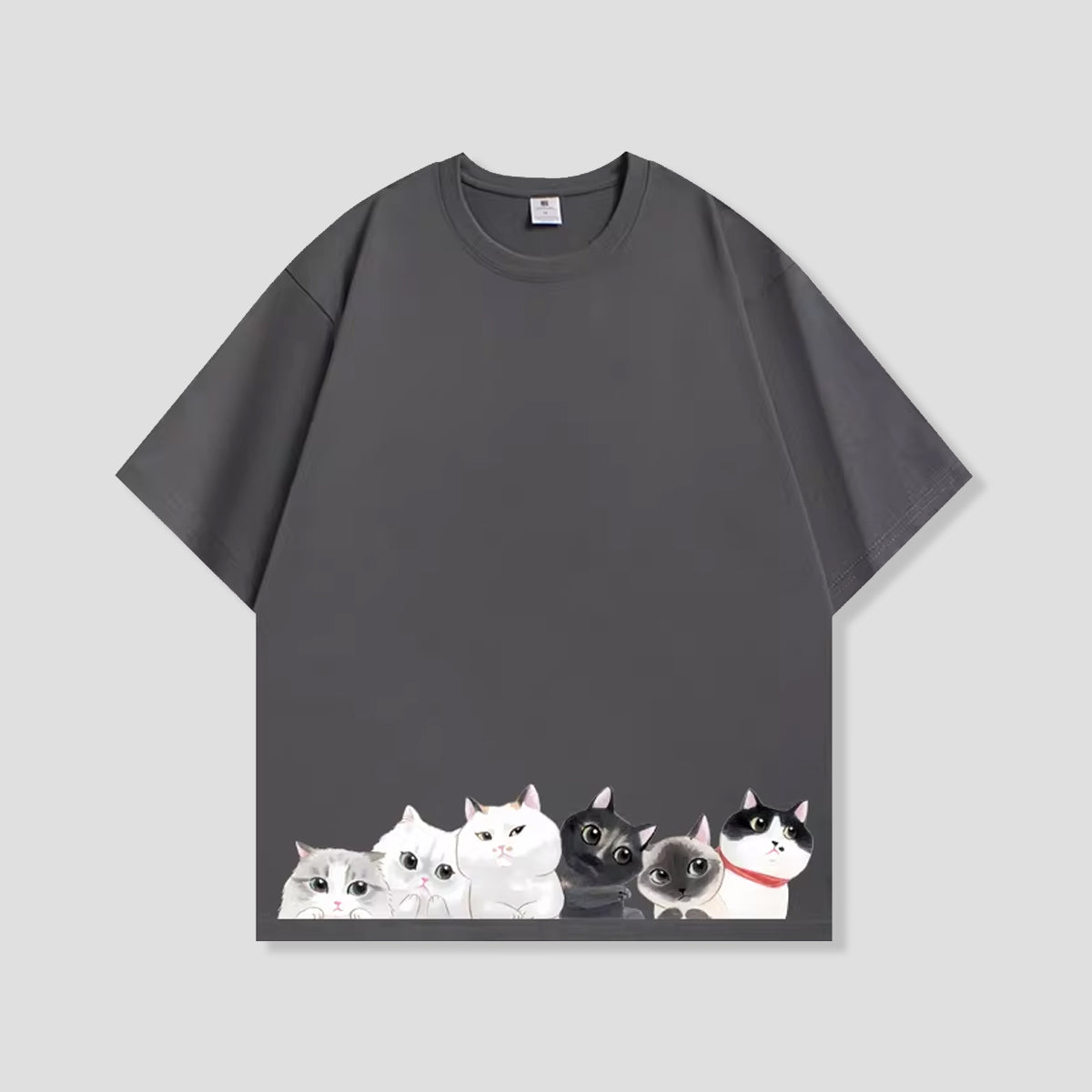 ボトムラインキャット グラフィックTシャツ