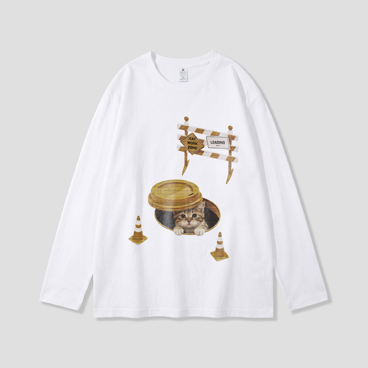 【予約】CAT WORK ZONE グラフィックロングスリーブ