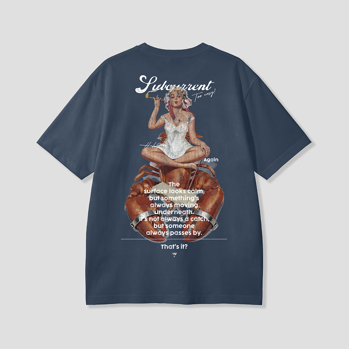 【予約】ロブスター覇者 バックプリントTシャツ