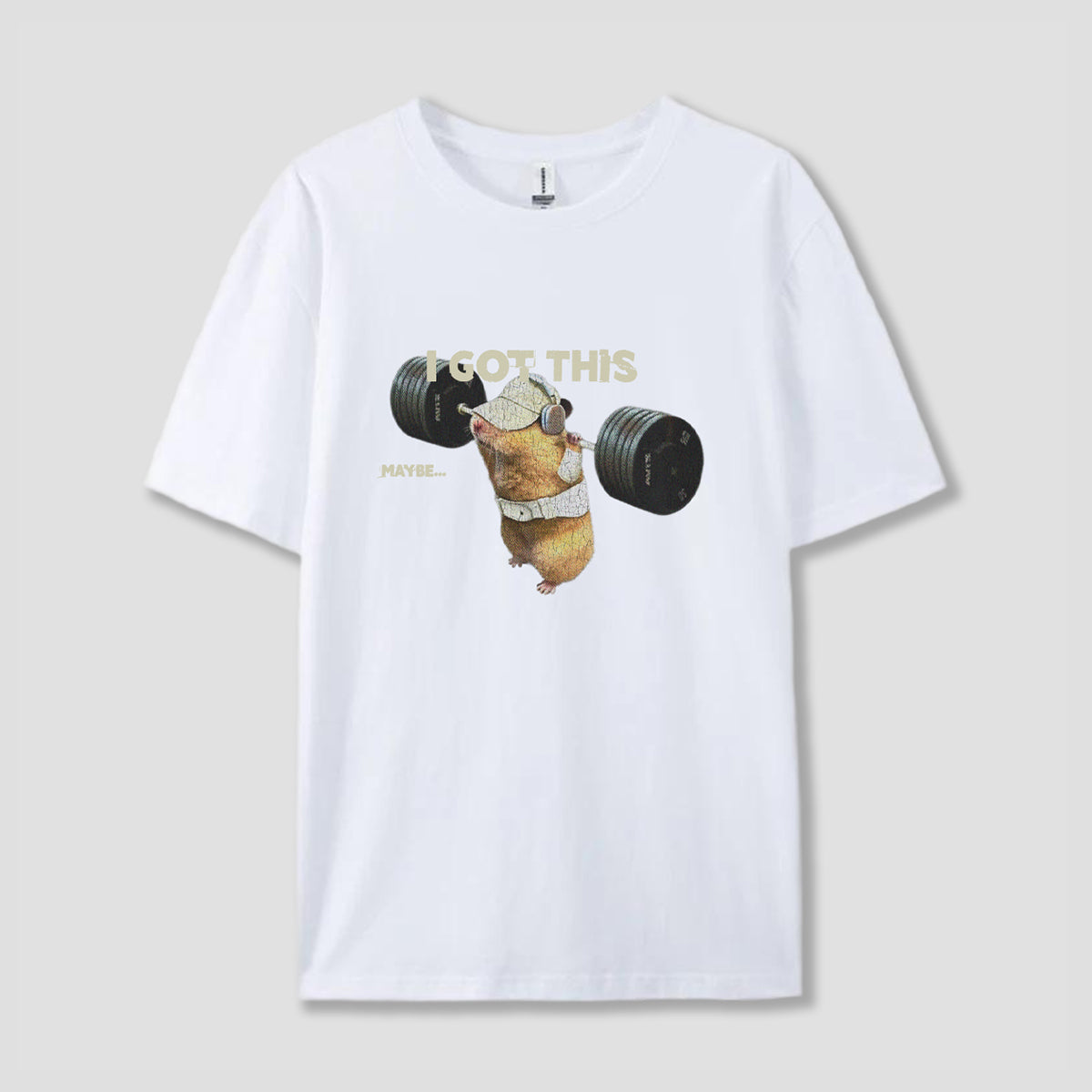 【予約】パワーリフター ハムスター グラフィックTシャツ