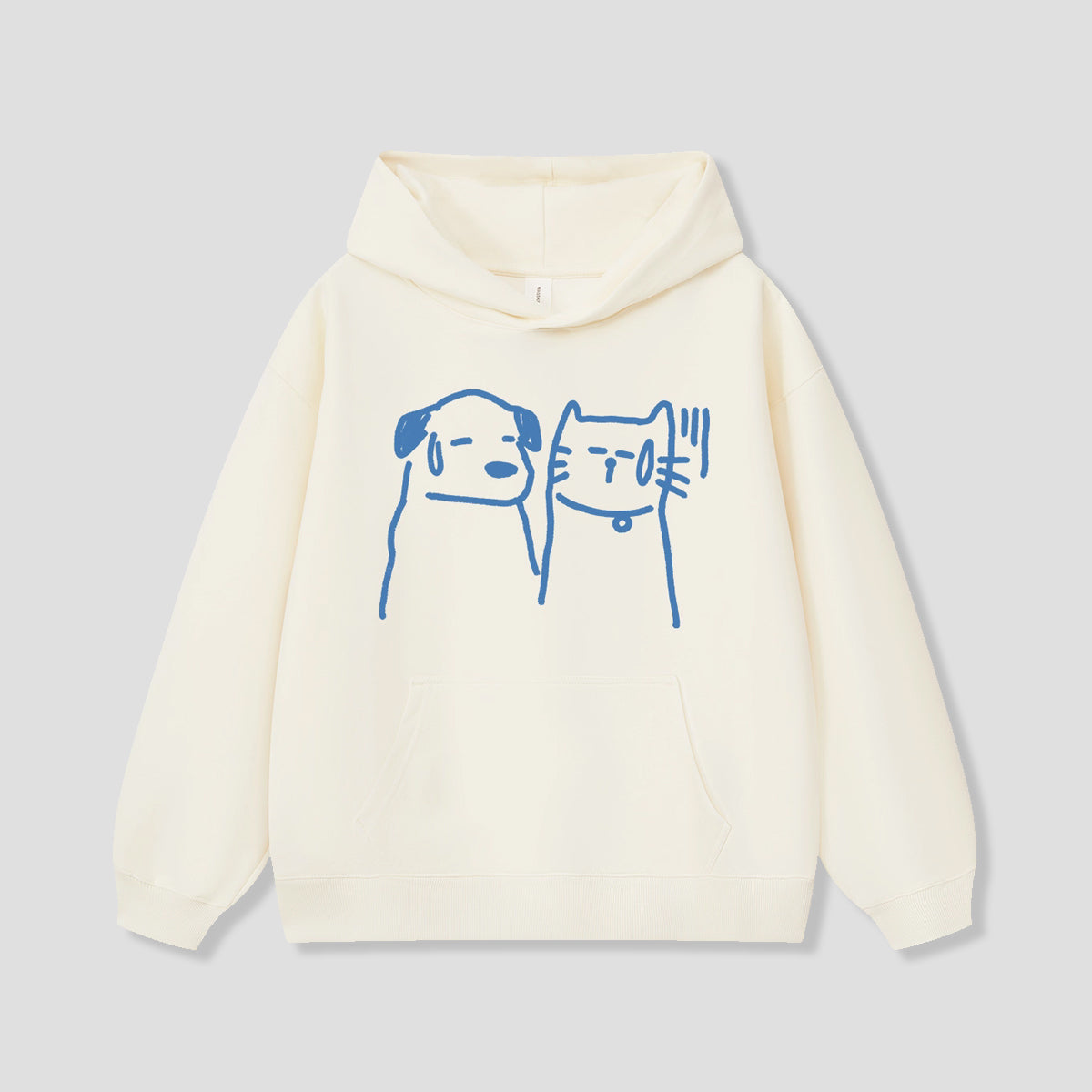 「だいじょうぶ、たぶんね。」犬猫パーカー