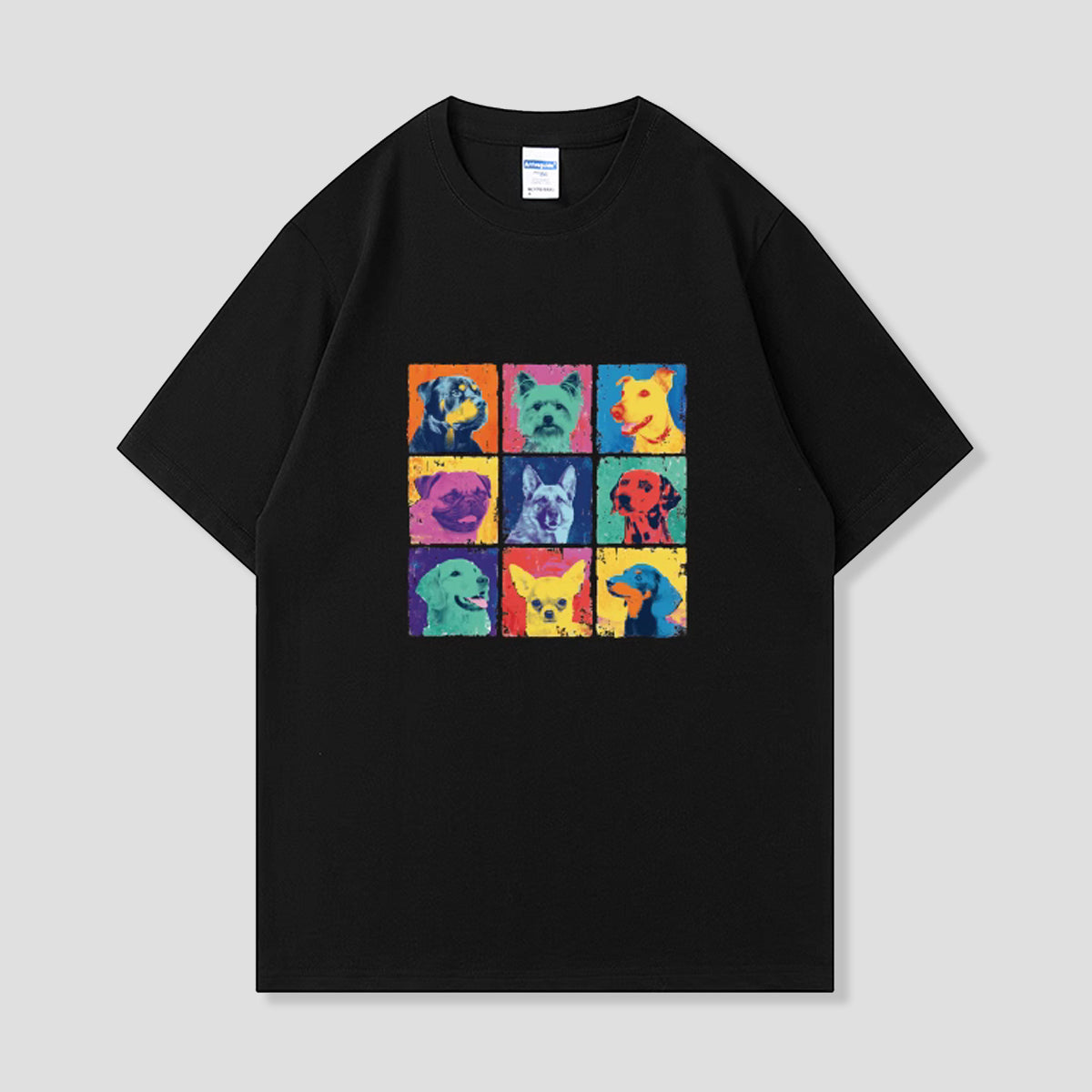 ドッグ・ポップ・ポートレートTシャツ