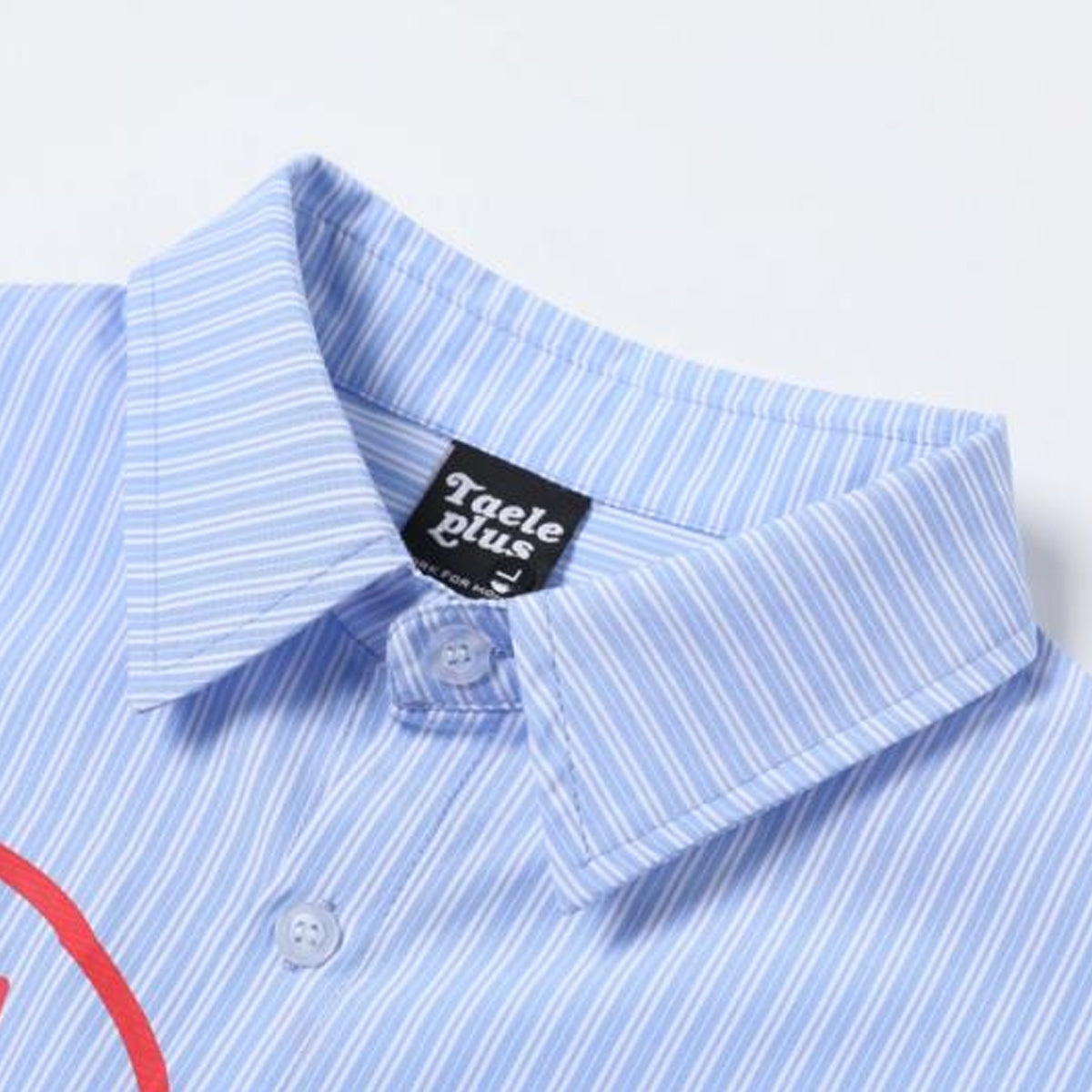 HYDROGEN ストライプ ドレスシャツ 青 HYDROGEN ストライプ ドレスシャツ 青