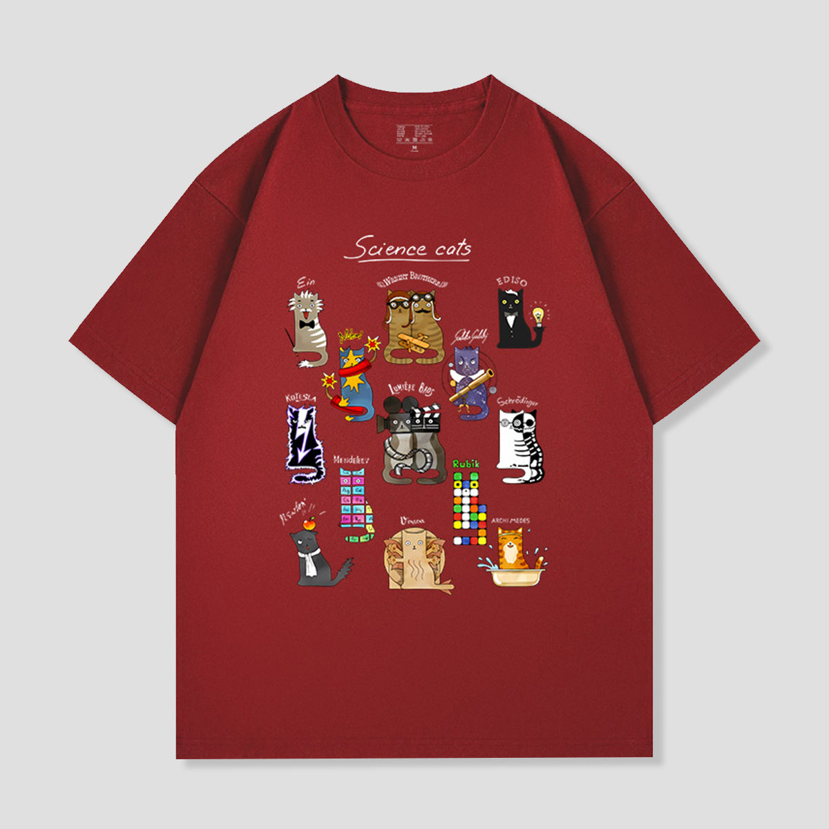 サイエンスキャットTシャツ