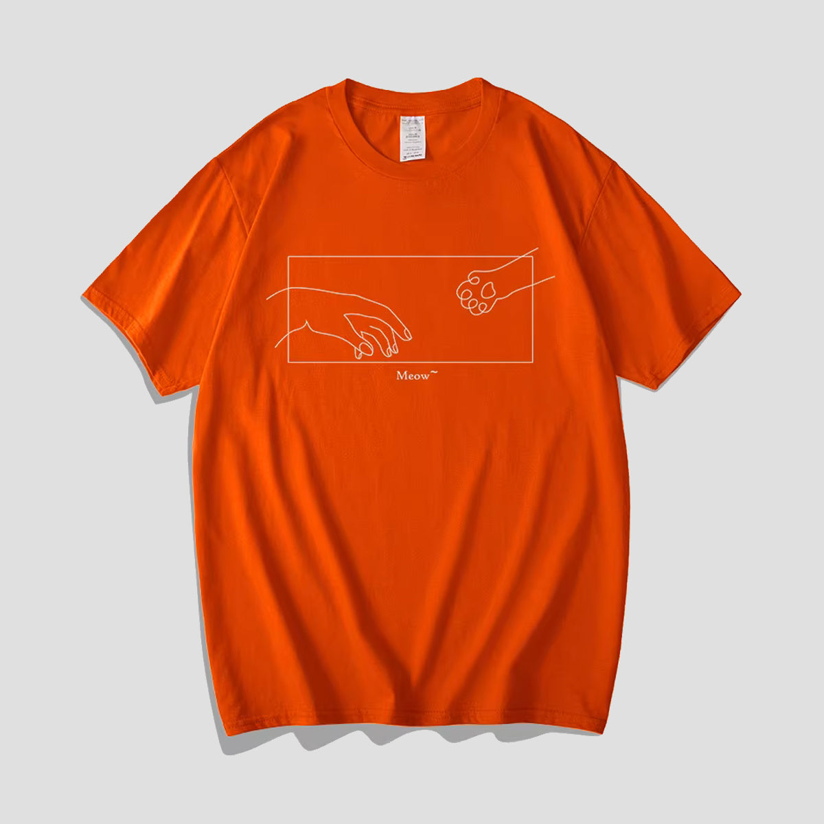 猫の手のミケランジェロTシャツ