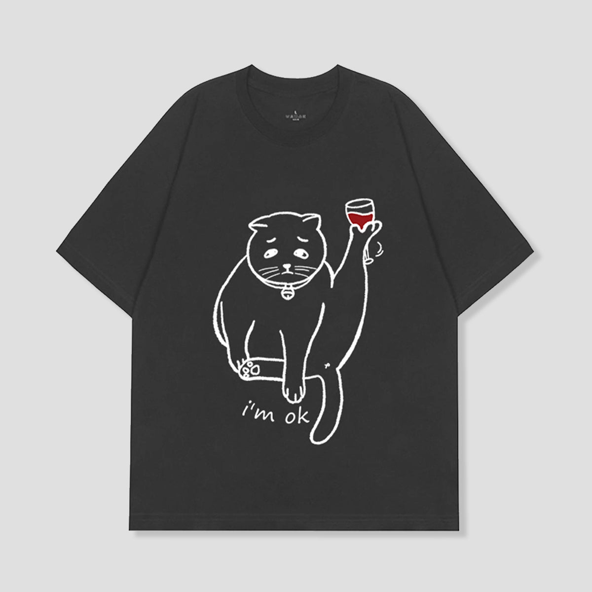 エモねこTシャツ