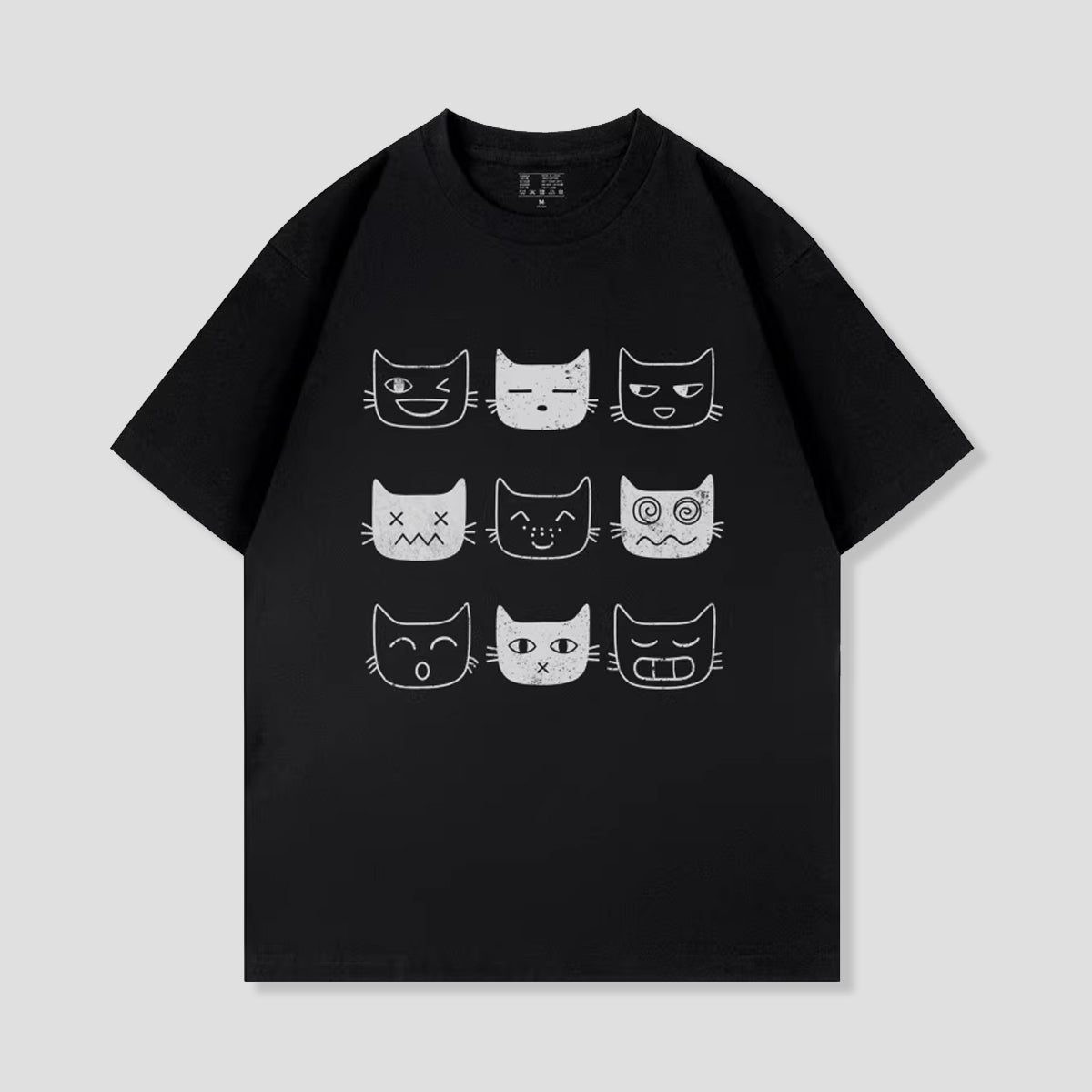 にゃんフェイスTシャツ