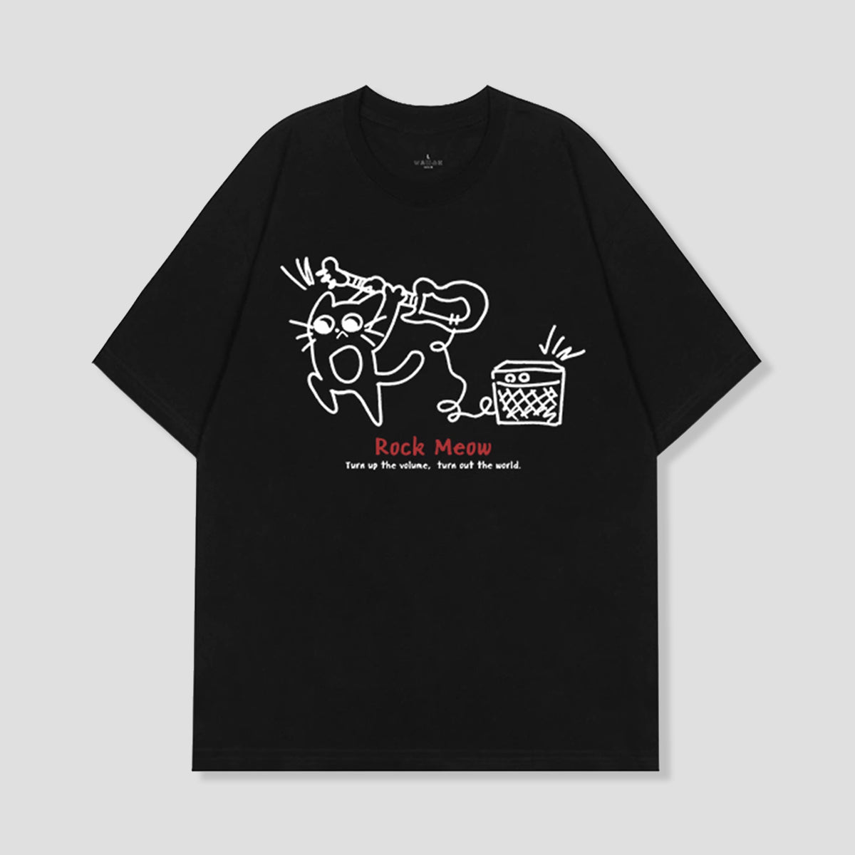 ロックにゃん Tシャツ