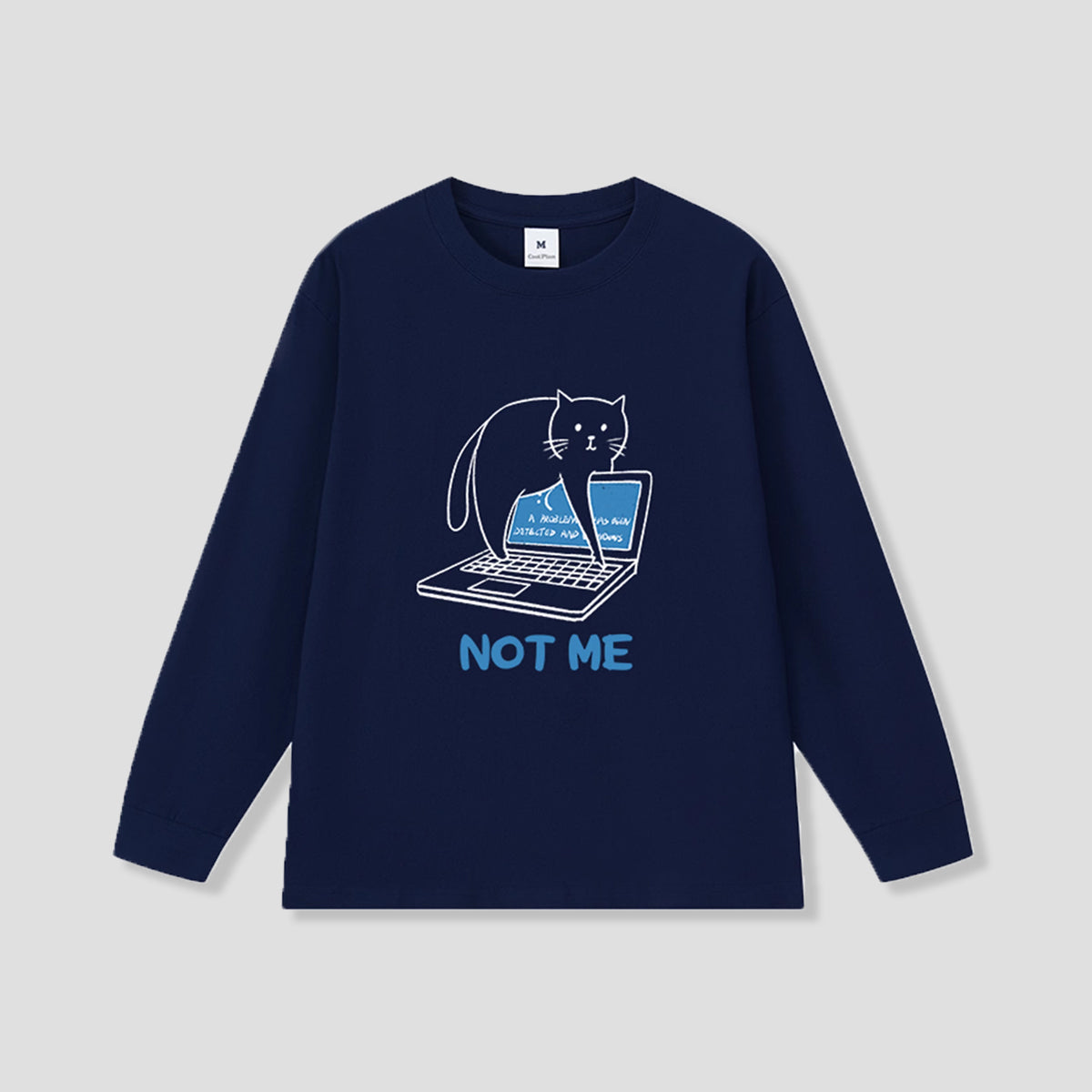 NOT ME ロングスリーブTシャツ