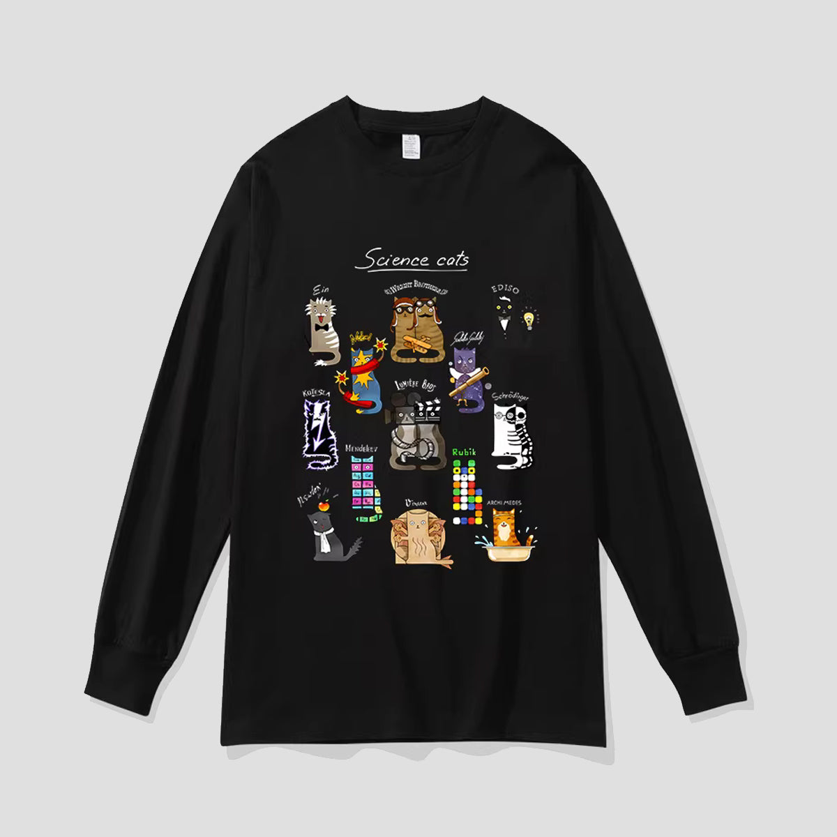 サイエンスキャット ロングスリーブTシャツ