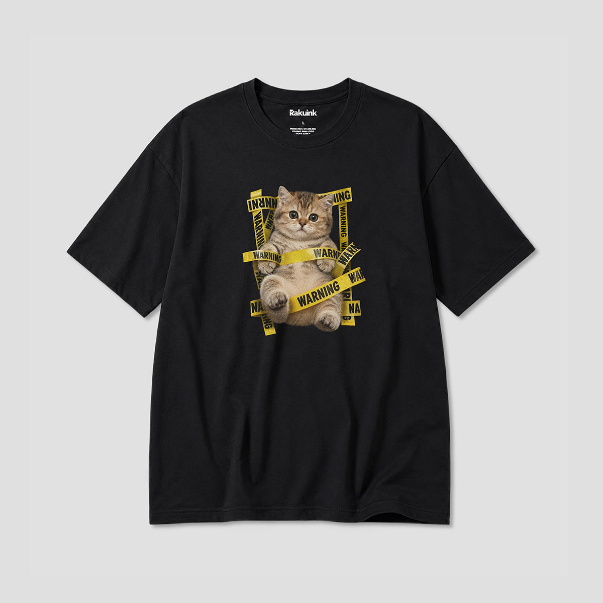 【予約】こねこ警報 グラフィックTシャツ