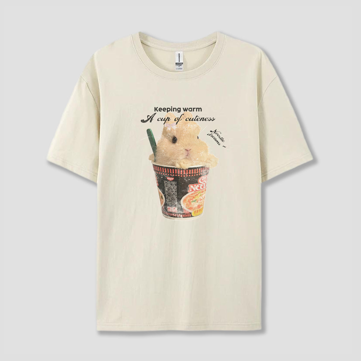 【予約】カップヌードルうさぎ グラフィックTシャツ