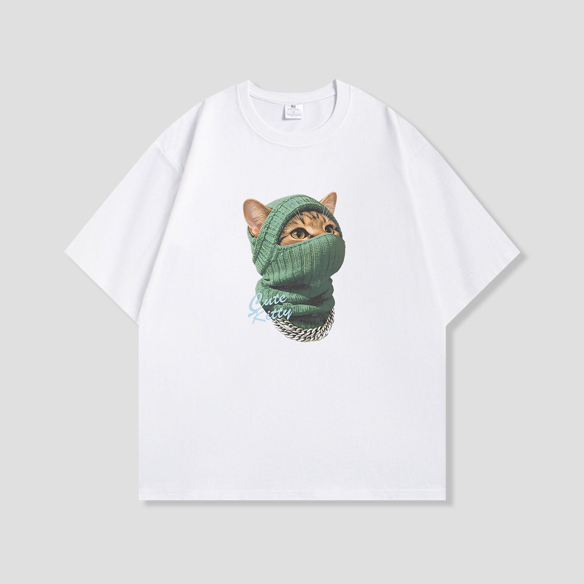 バラクラバキャット グラフィックTシャツ