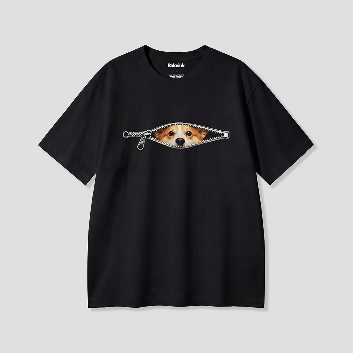 【予約】ジップインコーギー グラフィックTシャツ