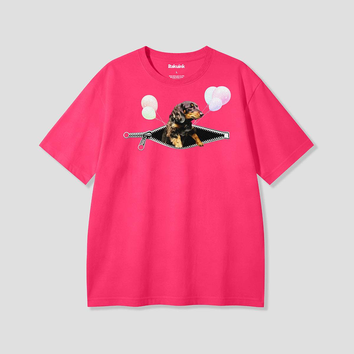 【予約】ジップバルーンドッグ グラフィックTシャツ