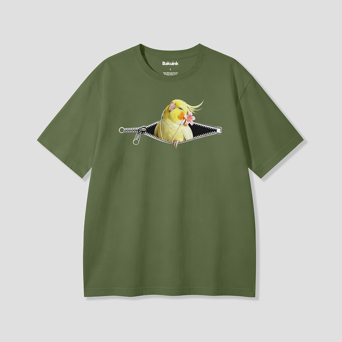 【予約】ジップアウト・ミュージックオカメインコ Tシャツ