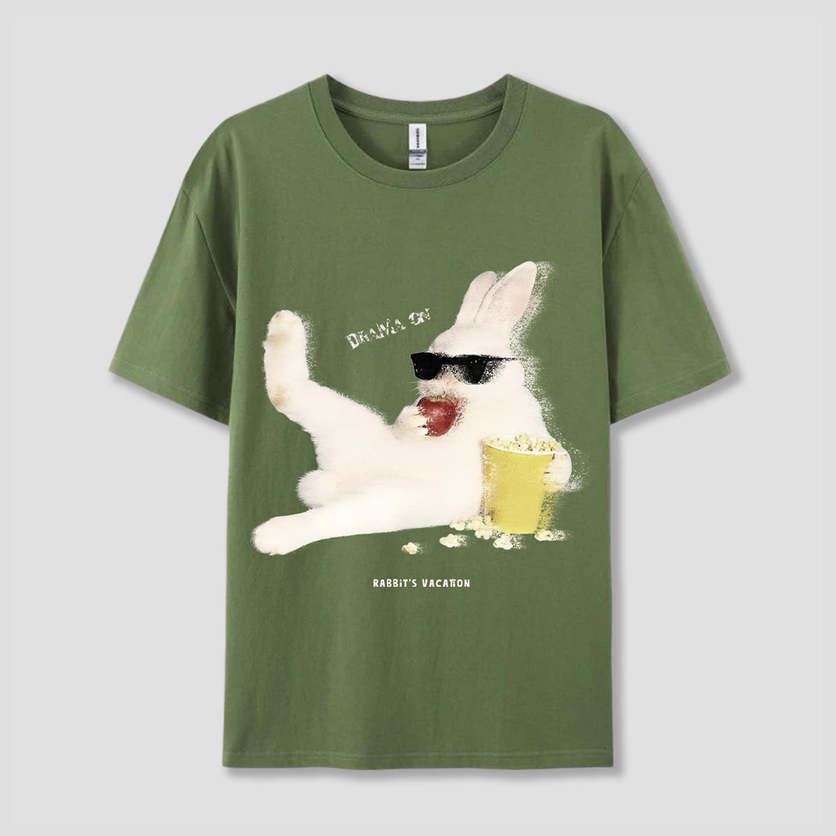 ラビットバケーション グラフィック Tシャツ