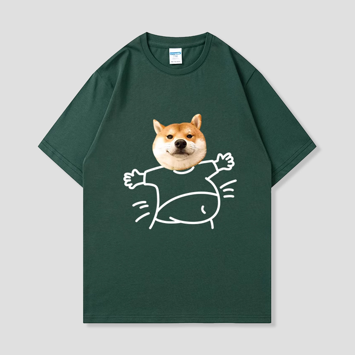 「ひろげたよ、しばパワー！」Tシャツ