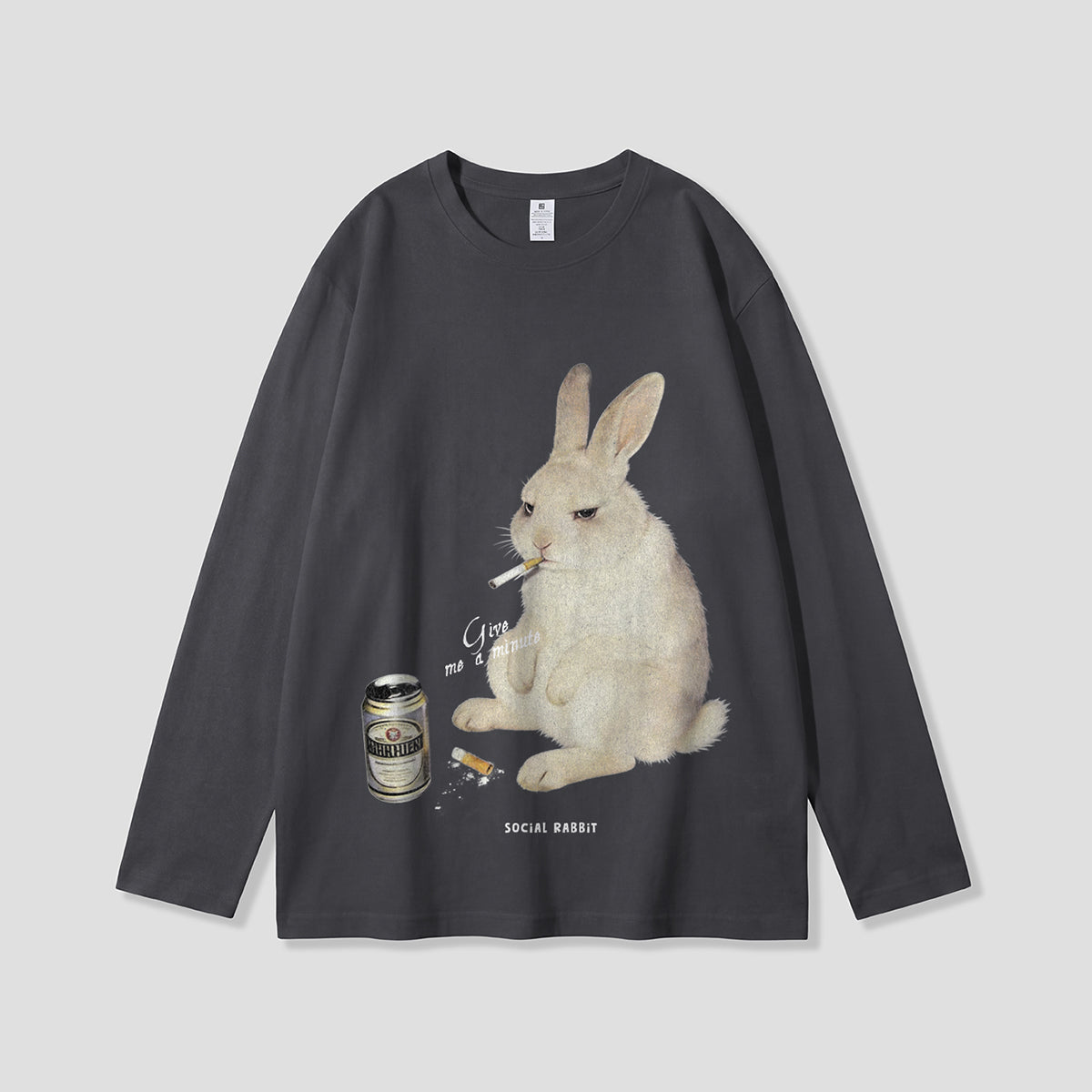 【予約】スモークラビット ロングスリーブ