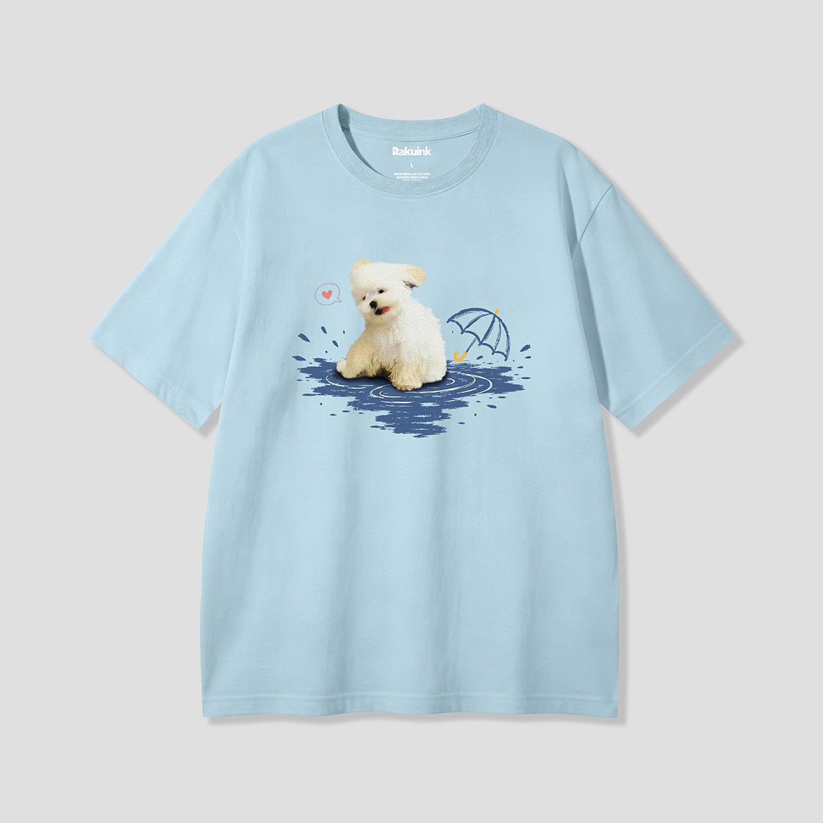 【予約】WET HAPPY ワンコ グラフィックTシャツ