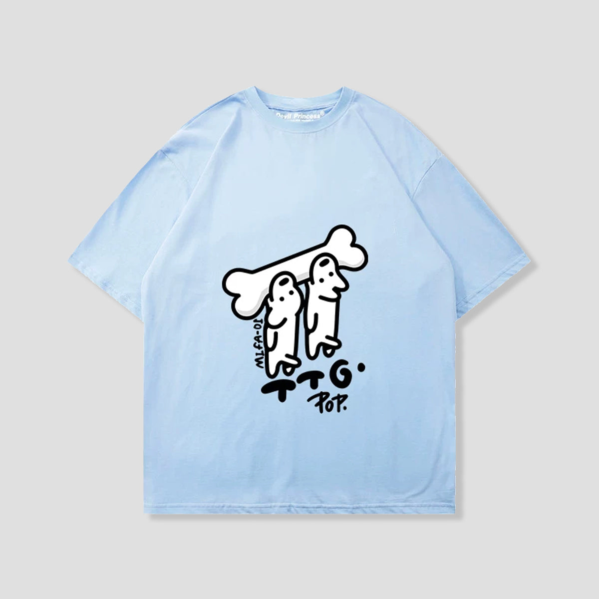 ハングオンボーンドッグ グラフィックTシャツ