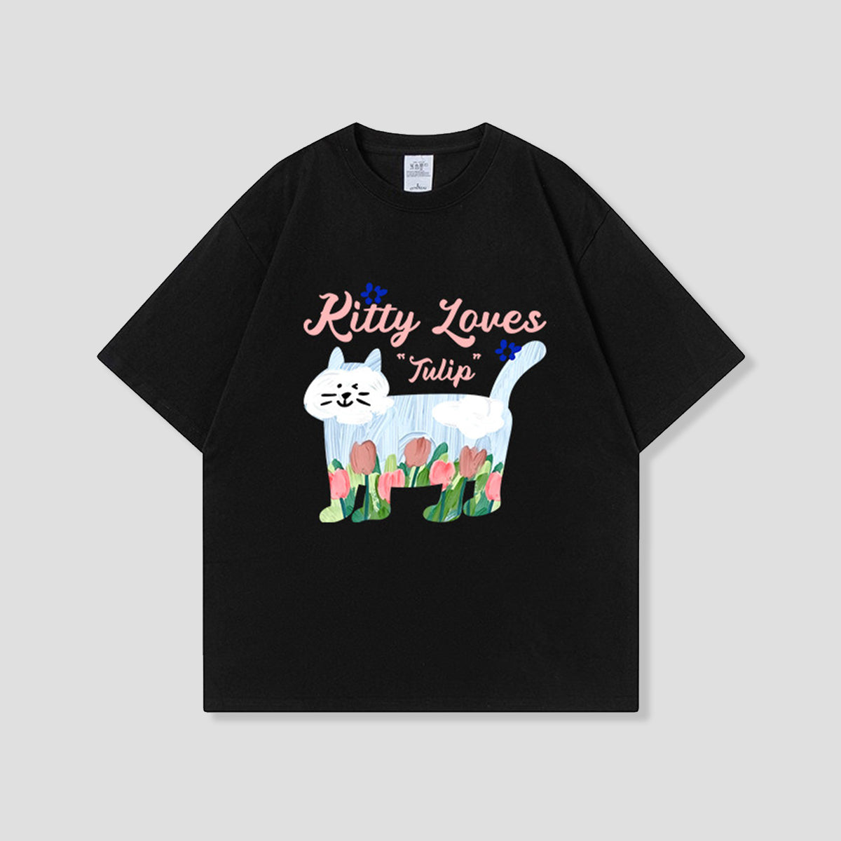 キティチューリップ グラフィックTシャツ