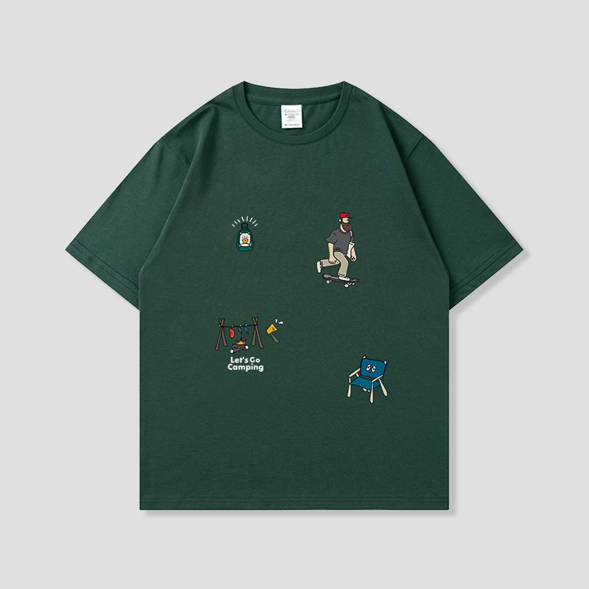 キャンプミックス グラフィックTシャツ