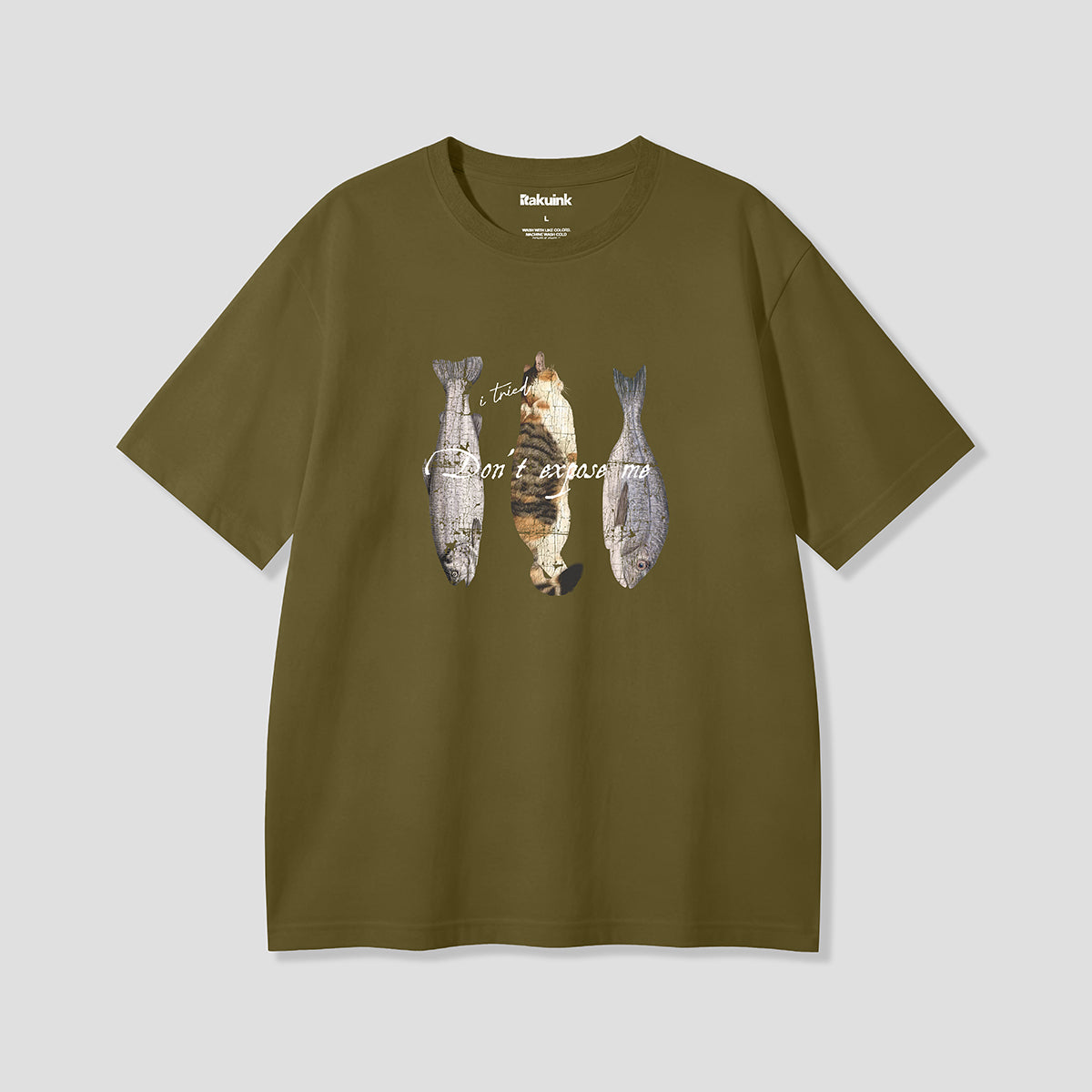 【予約】フィッシュスワップキャット グラフィックTシャツ