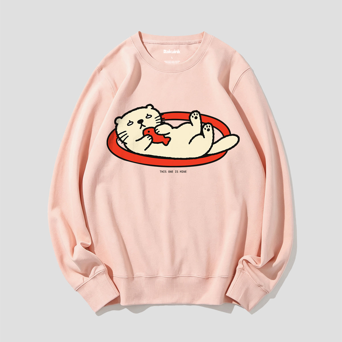 これはボクの。おさかなキャット グラフィックスウェット