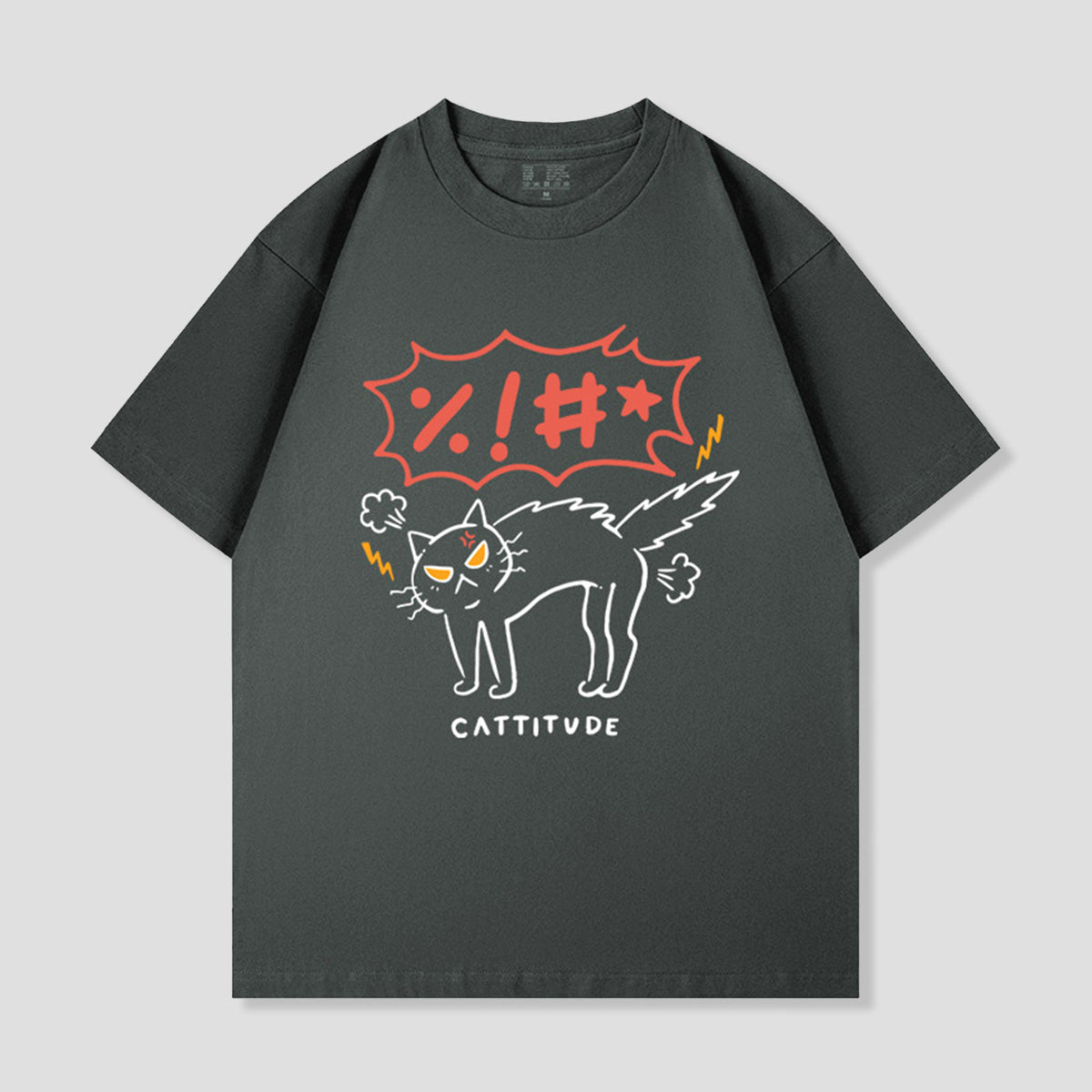 ブチギレにゃんこTシャツ