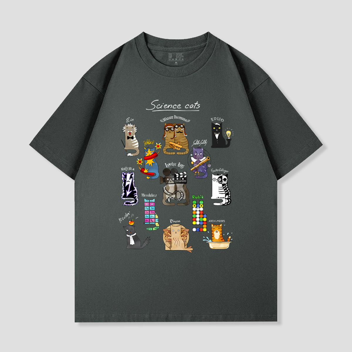 サイエンスキャットTシャツ