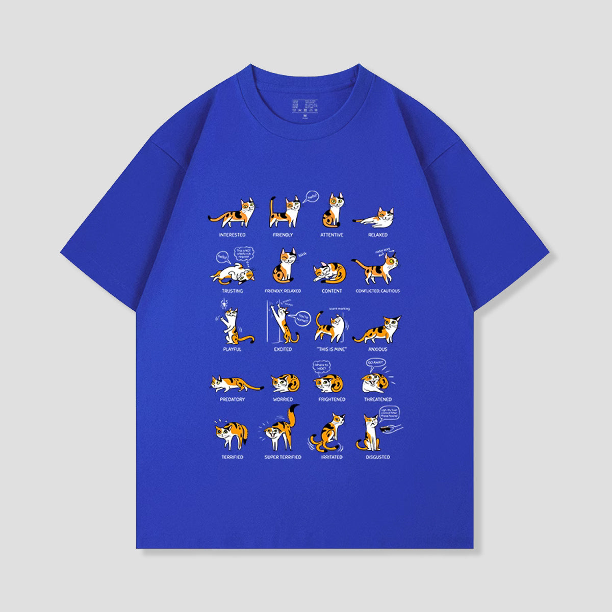 キャットボディランゲージTシャツ